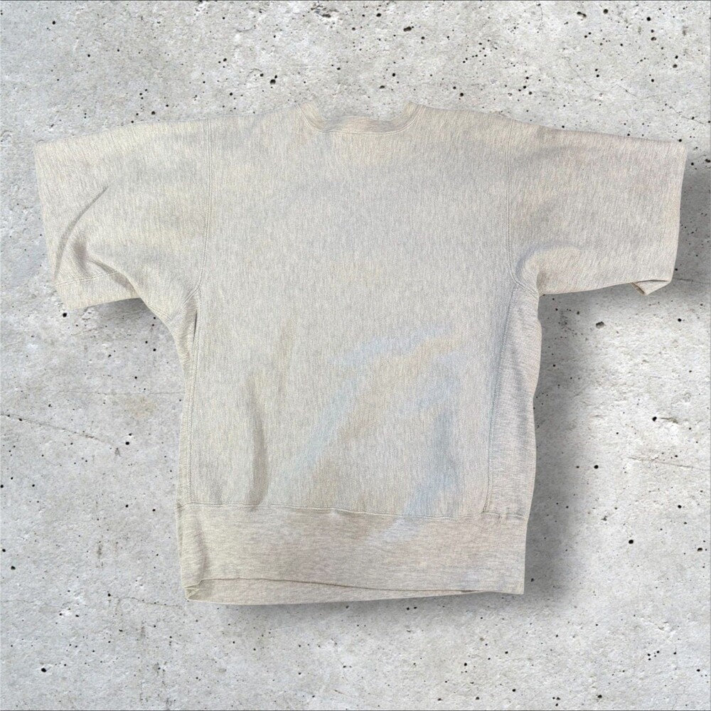 Vintage 80's Champion Reverse Weave Princeton Crewneck Sweatshirt Gray Large USA - Picture 2 of 15